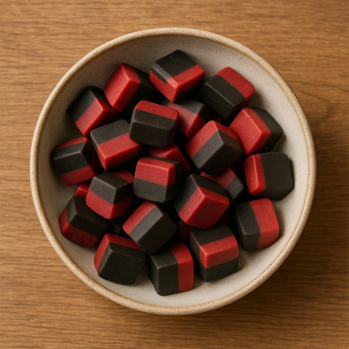 Hallon/Lakrits Fudge 215 g