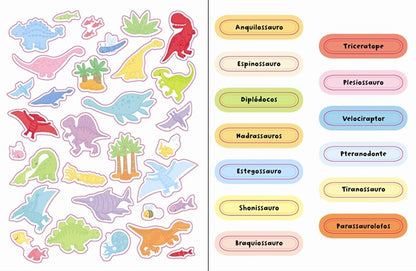 Ligue os pontinhos: Dinossauros